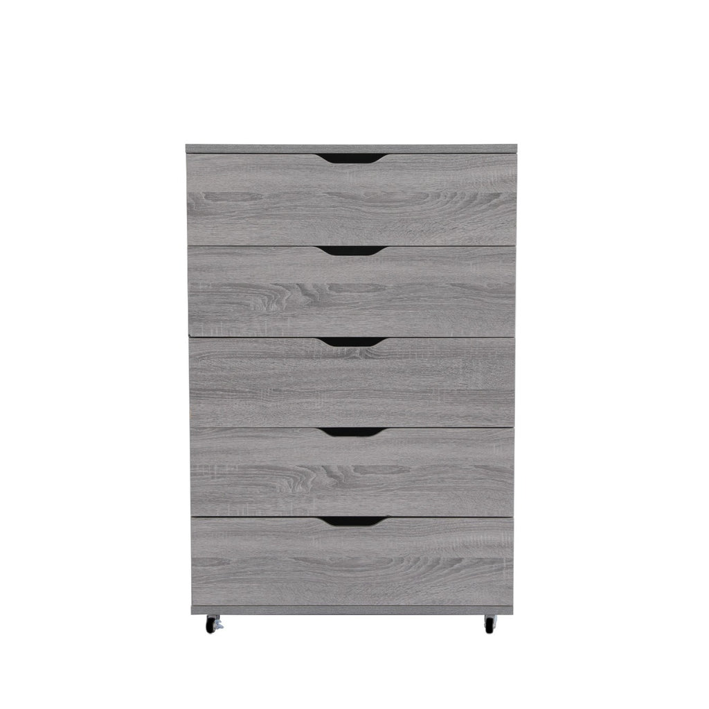 The Mason 5-Drawer Rolling Storage Chest