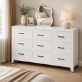 The Sterling 9-Drawer Metal Dresser